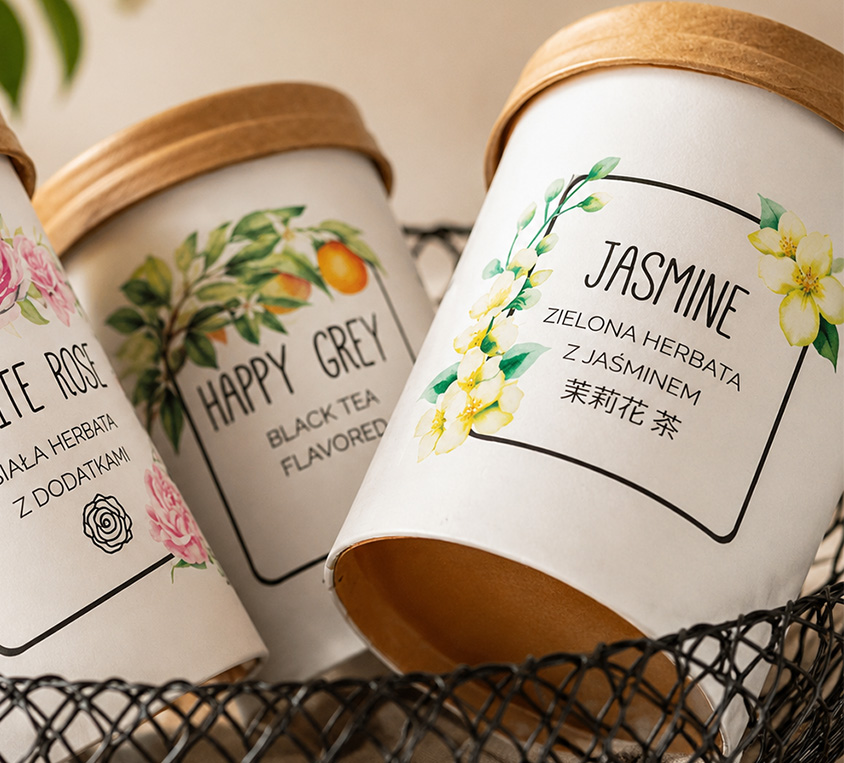 Zielona herbata jaśminowa Leo Tea z prawdziwym kwiatem jaśminu